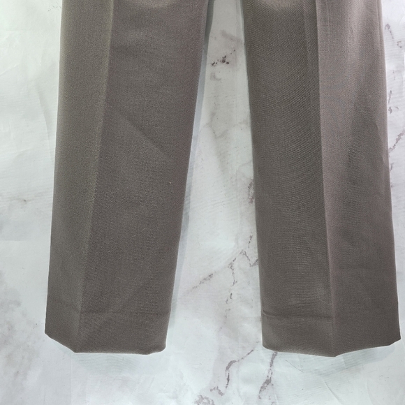 Banana Republic Pants Womens 6 Brown Purple Stretchy Trouser High Rise Taupe - Picture 9 of 14